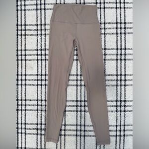 HeyNuts High-Waisted Leggings in Taupe NWOT